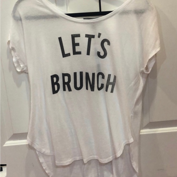 Signorelli “Let’s Brunch” White Tee - Picture 7 of 7